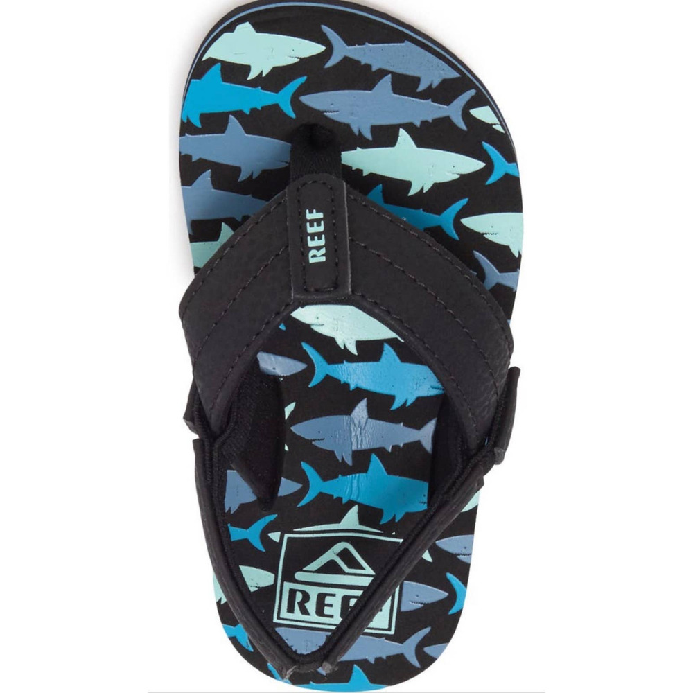 NWT Reef Toddler Little Uni Lo Slingback Thong Toe Sandal Flip Flop (Sz 6)